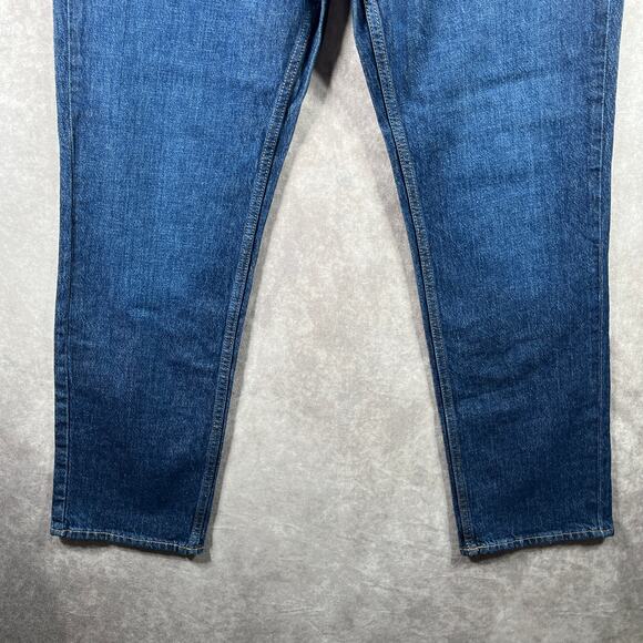 Goodfellow &‎ Co. Straight Recto Jeans Mens Size 36X32 Blue Dark Wash Denim NEW - Picture 3 of 11